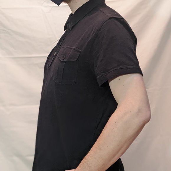 Dex Punk Rock Polo (Black) - Picture 3 of 5